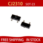 50pcs CJ2310 2N7002K 2N7002 BSS138 CJ3400 CJ3402 CJ2306 CJ2304 CJ2312 CJ2302 CJ3134K SOT-23 N-channel SMD MOSFET