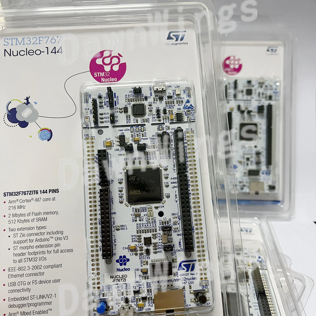 NUCLEO-F767ZI Development Boards & Kits - ARM STM32 Nucleo-144 Development Board STM32F767ZI MCU