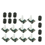 1-10PCS 360 Degree Rotary Encoder Module KY-040 Brick Sensor Development Board with Knob Cap Potentiometer KIT DIY for Arduino