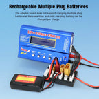 XT30 XT60 XT90 JST T Plug 2-6S Parallel Charging Board Lipo Battery Charger Connector for Imax B6 B6AC ISDT Q6 Lite Charger