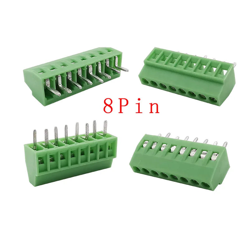 5/10Pcs KF128 2.54mm PCB Screw Terminal Block Connector KF-128 2P 3P 4P 5P 6P 7P 8P 9P 10P 12P 16Pin Wire Terminals Mini 150V 6A