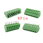 5/10Pcs KF128 2.54mm PCB Screw Terminal Block Connector KF-128 2P 3P 4P 5P 6P 7P 8P 9P 10P 12P 16Pin Wire Terminals Mini 150V 6A