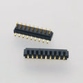 1Set Blade Battery Connector 2.0MM Pitch 2 3 4 5 6 7 8 9 10 Pin Plug Socket Gold PCB Solder Header Receptacle