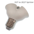 1pc Gu10 E12 E14 E26 E27 G24 GX24Q B22 Fireproof LED CFL Lamp Holder Converter Light Socket Bulb Base Spliter Extension Adapter