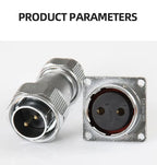 ZHQCN WY/HY28 TE+Z M28 Male And Female Docking Aviator Aviation Plug Socket Connectors 2 Pin For Machines And Equipment