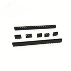 10pcs 1.27mm 1x50Pin Single Row PH4.3mm Straight Vertical SMT Right Angle Gold-plated Rohs Female Pin Header Socket Connector