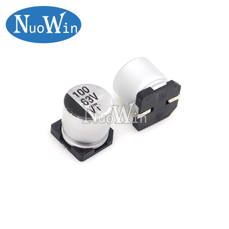 10PCS SMD Aluminum Electrolytic Capacitor 10V/16V/25V/35V/50V 0.47UF 2.2UF 10UF 33UF 68UF 100UF 220UF 330UF 470UF 1000UF