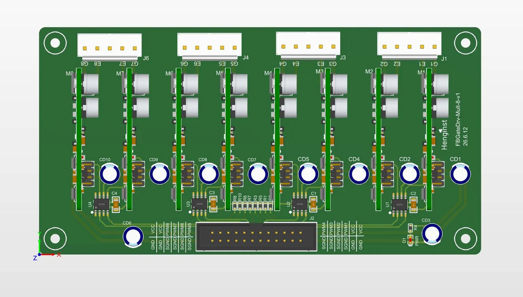 Gate Driver IGBT Gate Driver Board SiC Module Multi-channel Drive Four-channel Drive Full Bridge Half Bridge
