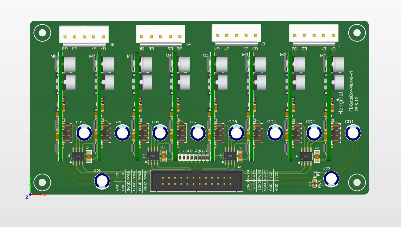 Gate Driver IGBT Gate Driver Board SiC Module Multi-channel Drive Four-channel Drive Full Bridge Half Bridge