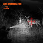 UniqueFire 1903 IR940nm IR850nm LED Infrared Flashlight 3 Modes Adjustable Zoomable Torch for Coyote Hog Predator Hunting