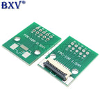 FPC FFC 0.5MM 1.0MM Pitch Conversion Board DIY PCB Board 6P~60P 6 8 10 20 24 26 30 34 40 50 60 P Connector For Cable Transfer