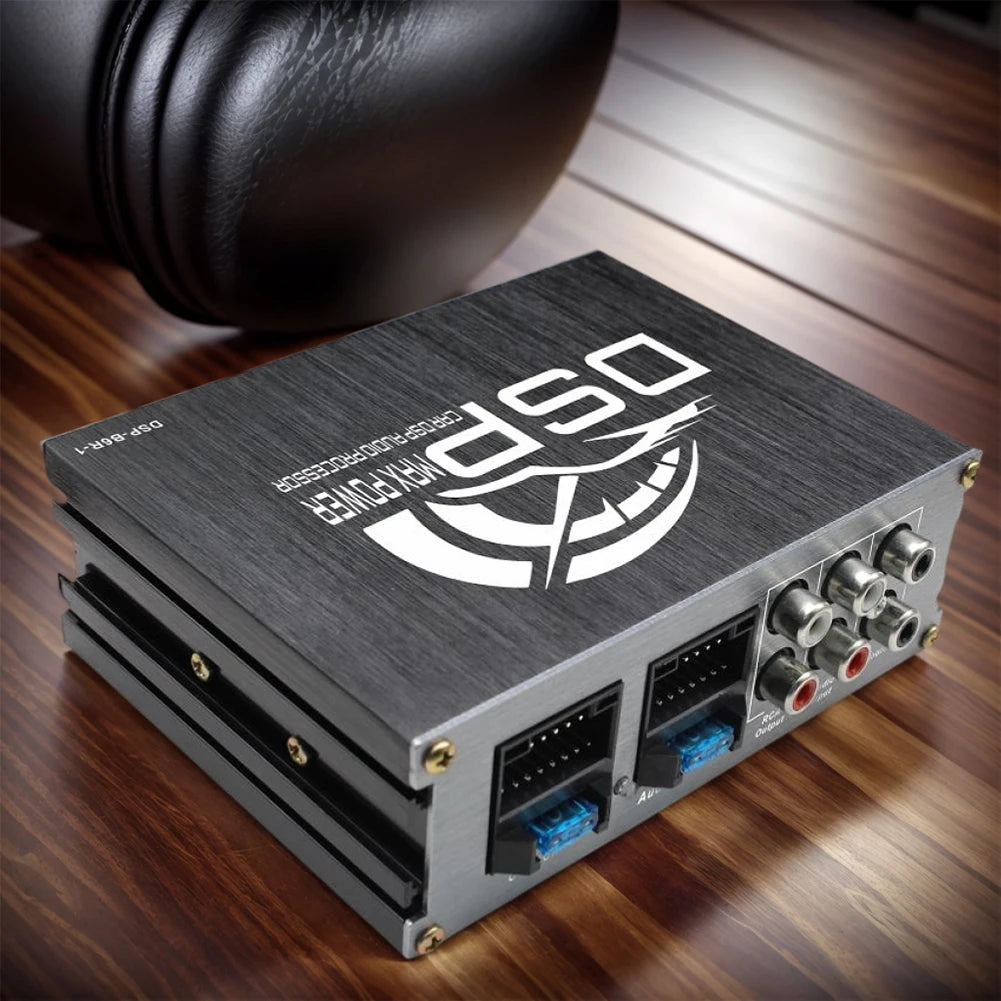 4x50W DSP Car Power Amplifier Support APP Control Audio Digital Sound Processor Car DSP Amplifier for Car Audio Enhancement