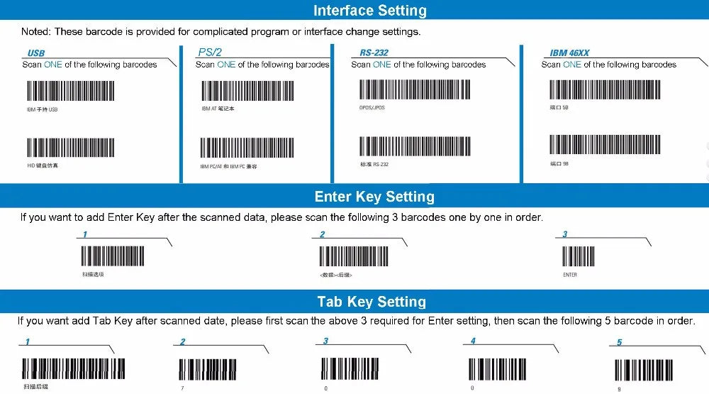 2/3/5M USB Straight/Coiled Cable For BarCode Scanner LS1203 LS2208AP LS4208 LS4278 DS6707 DS6708 USB to RJ48 RJ50 CBA-U01-S07ZAR