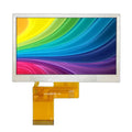 4.3 Inch TFT LCD Screen RGB Interface 480x272 High-Definition IPS Plug-In 40PIN With Capacitive Touch