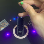 [ 0-120mm Wireless Power Supply ] USB 5V Wireless Transmitter Coil Induction 5PCS Receiver LED Light Lamp DIY Model Gundam Toys