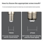 LED corn light bulbs E27 E14 30W 40W AC 220V 240V 5730 SMD LED crystal lamp 360 Beam Angle Replace Halogen Chandelier light