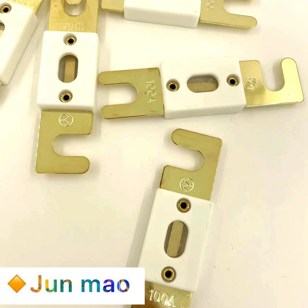1pcs 72V High Current Car Fuse, White Ceramic Shell, Gold Fuse 500A 80V 400A 225A