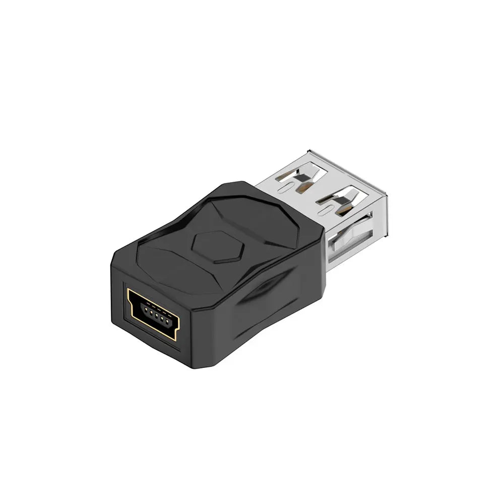 2Pcs 480Mbps Bidirectional USB Transmission Adapter USB 2.0 Adapter Micro/Mini Male Female Converter Connector