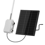 HP1 High Power LoRa Module Wismesh 1w Booster Starter Kits with 20w Solar Power System 6dBi Fiberglass Antenna Mount