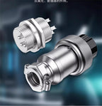 Aviation Plug Socket GX16 2 3 4 5 6 Pin Male Female Docking Aviator Circular Connector Industrial Grade Accessories Parts
