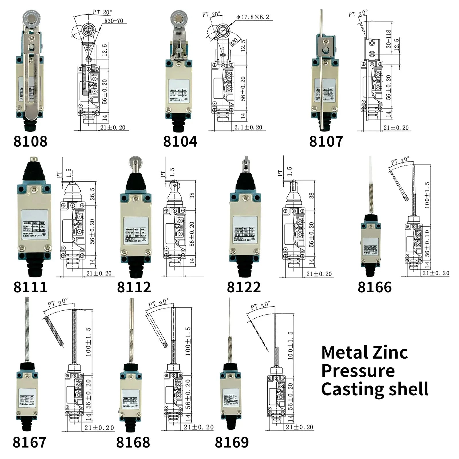 10Pcs Momentary Limit Switch Roller Lever CNC Mill Laser Plasma,high-quality material casing,durable,380V within,5A ,IP65