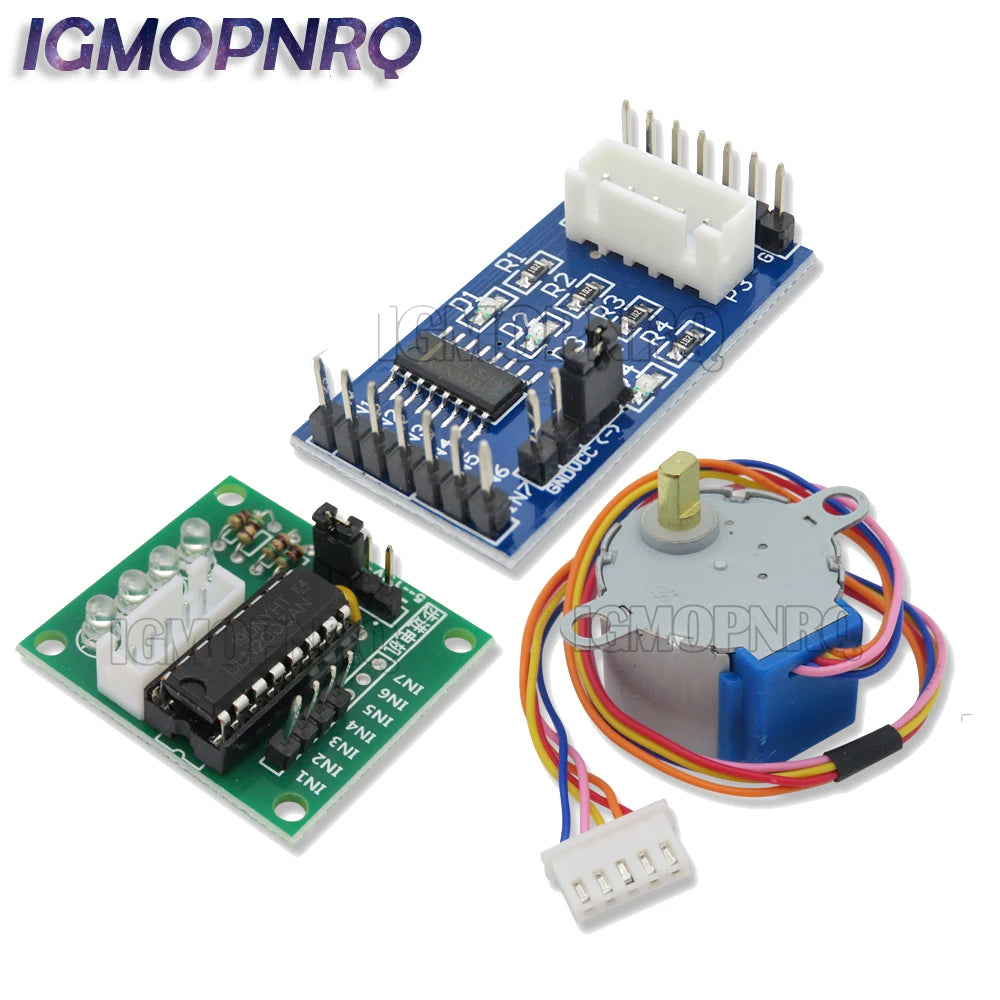 DC 5V 28BYJ48 Stepper Motor Lead 25cm Reduction Step Gear Stepper Motor 4 Phase 28byj48 for Arduino Diy Kit ULN2003 Driver Board