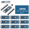 1-10pcs For Nano V3.0 Micro Controller Module ATmega328P Module Nano Board CH340 USB Cable Compatible with Arduino Nano V3.0