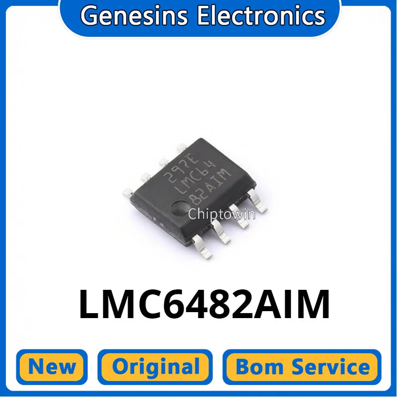 5/50/500 pcs LMC64 LMC6482AIM LMC6482 LMC6482IM SOP-8 Operational Amplifier IC W7