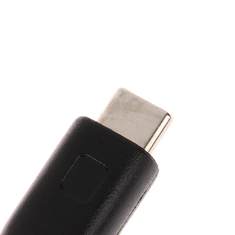 1/2pc DC Power Adapter Converter 5.5x2.1mm Female Jack To USB Type C Male Connector