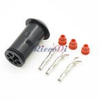 1 Set 3 Pin 1.5mm 1-926554-1 Black Male Female Auto Waterproof Connector DJ3031-1.5-11/21 Plug Round Sheath