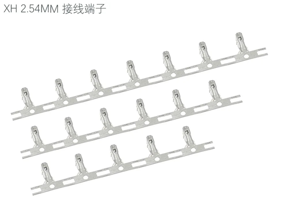 10pairs JST XH2.54 2/3/4/5 Pin Terminals Plastic Shell Male Plug Female Socket Wire Connector XH 2.54 2P 3P 4P 5P 6P 7P 8P 9P