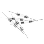 10PCS 5X20mm Axial Glass Fuse Fast Slow Blow 250V With Lead Wire F 0.5A/1A/2A/3A/3.15A/4A/5A/6.3A/8A/10A/15A/12A fuse tube 5x20