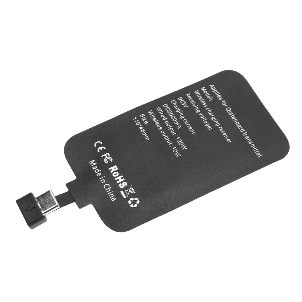 Wireless Charging Receiver Adapter Fit for Samsung  Phone USB Type C Ultra Thin Wireless  Receiver Module