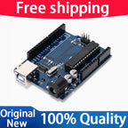 (1-5piece）High Quality UNO R3 DIP Development Board ATmega328P AVR With USB Cable Diy Starter Kit for Arduino