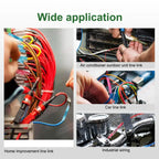 20/50/100PCS Heat Shrink Butt Wire Terminal Kit Waterproof Shrinkable Solder Crimp Splice Electrical Cable Joint Tube Connector