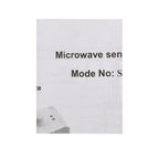 Microwave Radar Sensor Light Switch Body Motion SK-807K-DC DC 12V-24V 5.8GHz With Shell