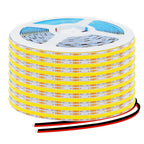 DC12 24V COB LED Strip Light 528Leds/m Flexible Tape Ribbon High Density Linear Lighting 3000-6500K RA90 Led Lights Room Decor
