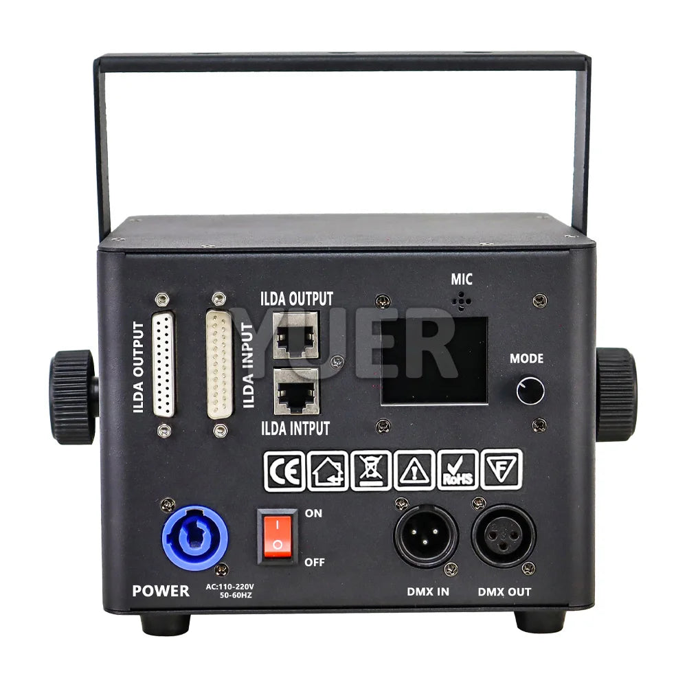 Bluetooth APP Control Red Green Blue 5w Stage Lighting Scanner For Dj Birthday Wedding Club Night Event Indoor Disco Stage light