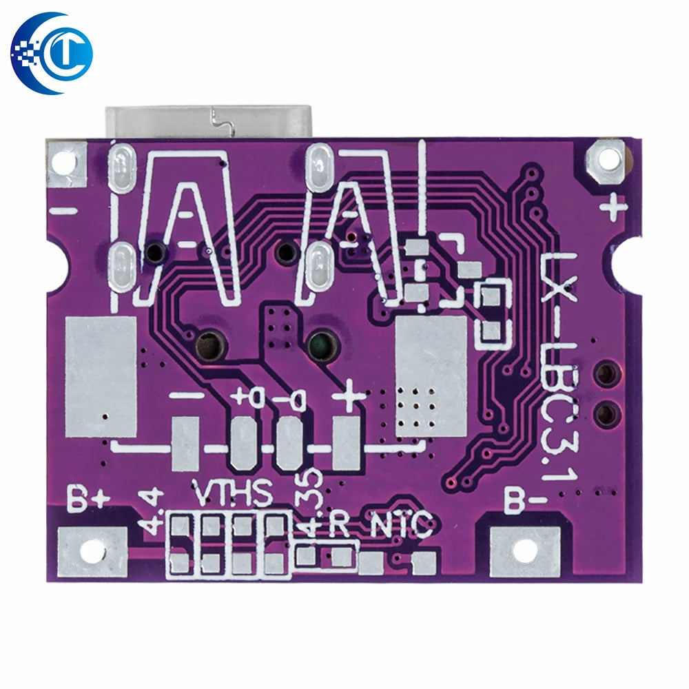 IP5310 Type-C USB-a 5V 3.1A Boost Converter Step-Up Power Module Power Bank Accessories With Switch LED Indicator