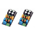 ABZZ-2X AC EMI Filter Audio Power Amplifier EMC EMI Electromagnetic Interference Purify Power DC Differential Mode Common,10A