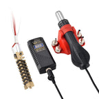 JCD 8858A Micro Hot Air Gun 750W Soldering Rework Station LCD Digital Display Hair Dryer Welding Repair Tools BGA SMD Heat Gun