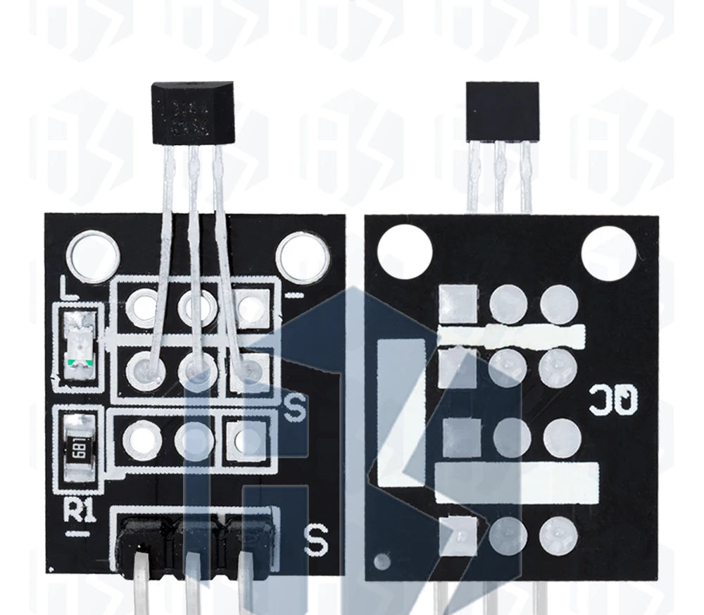 1PCS~20PCS EGBO KY-003 A3144 Standard Hall Magnetic Sensor Module Works  Boards