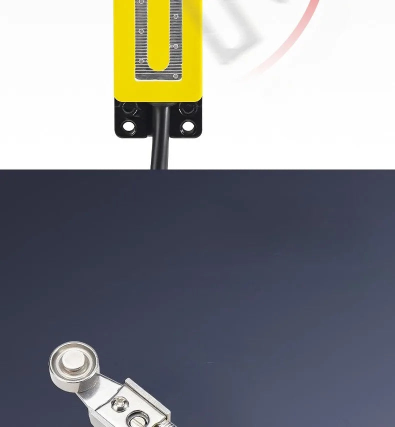 IP67 Waterproof Travel Limit Switch Limit Switch Micro Movement Roller 8108 Sealed Three Core Wire Swing Switch