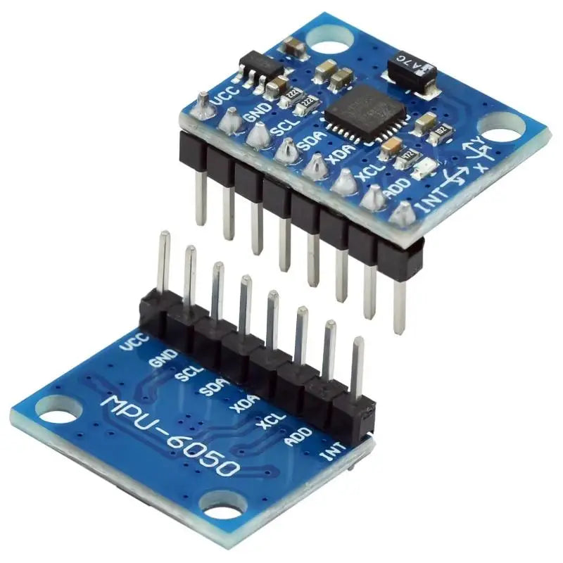 1 Set MPU6050 GY-521 3-Axis Accelerometer Gyroscope 6DOF Sensor Module High Precision Small Size Breakout Board