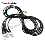 Thermistor Waterproof Temperature Controller Sensor Probe W1209 STC-1000 W3001 Thermostat 0.5m/1m/2m/3m DS18B20 NTC 10K 1% 3950