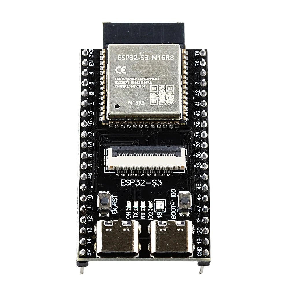 ESP32-S3 WROOM N16R8 Development Board 2.4G Wifi BT Camera Module OV2640 OV5640 ESP32 S3 N16R8 CAM 8MB PSRAM 16MB FLASH