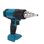 Cordless Heat Gun for Makita 18V Battery Hot Air Gun Digital LCD Display Adjustable Temp Airflow 122℉-1022℉ for Shrinking PVC
