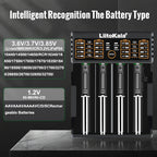 Liitokala Lii-402 Battery Charger for 18650 26650 16340 25500 14500 1.2V 3.7V 3.2V 3.85V AA/AAA NiMH Battery
