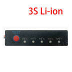 1-24S 7S 8S 10S 13S LifePO4/Li-ion Battery Packs Capacity Indicator Meter Power Level Tester Module Display Board Panel