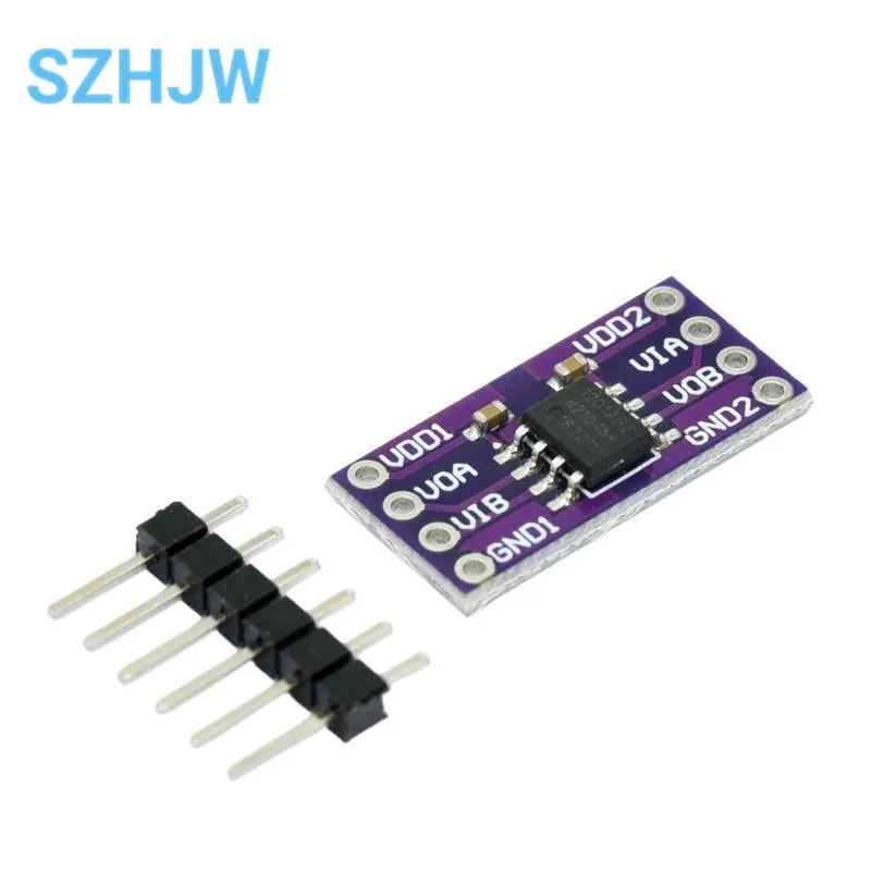 1-10PCS Magnetic Isolator Board Module Replace Optocouplers ADUM1201 Isolator ADUM1201ARZ SOIC SPI Interface